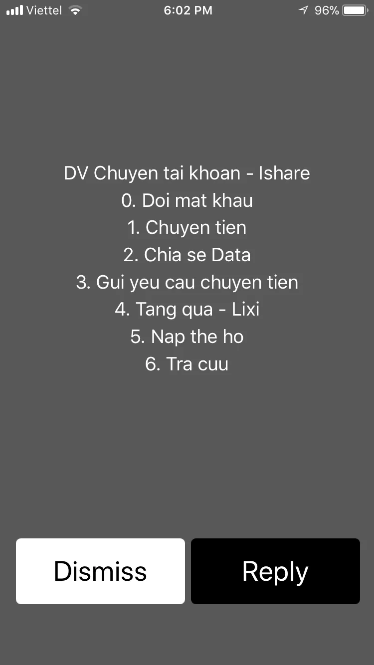 Viettel: Hướng dẫn cách bắn data cho thuê bao khác