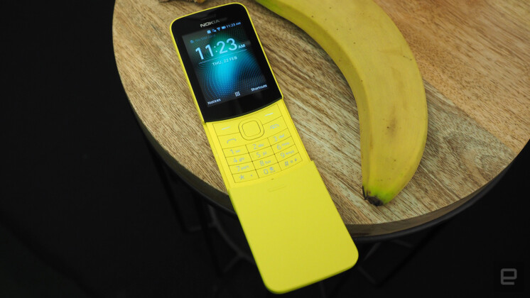Huyền thoại "quả chuối" Nokia 8110 trở lại với 4G cùng chip Qualcomm