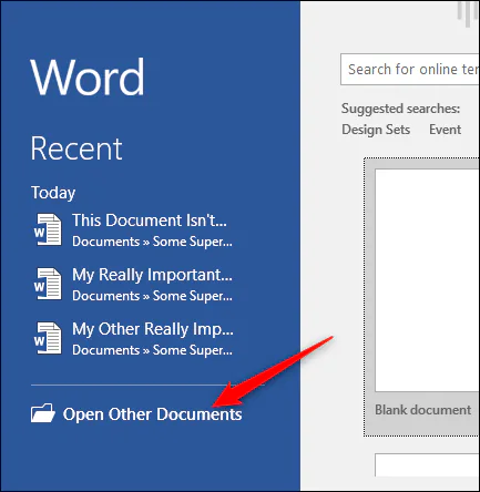 Thủ thuật - Xóa hoặc tắt danh sách Recent Document trong Word 2016