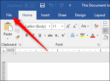 Thủ thuật - Xóa hoặc tắt danh sách Recent Document trong Word 2016