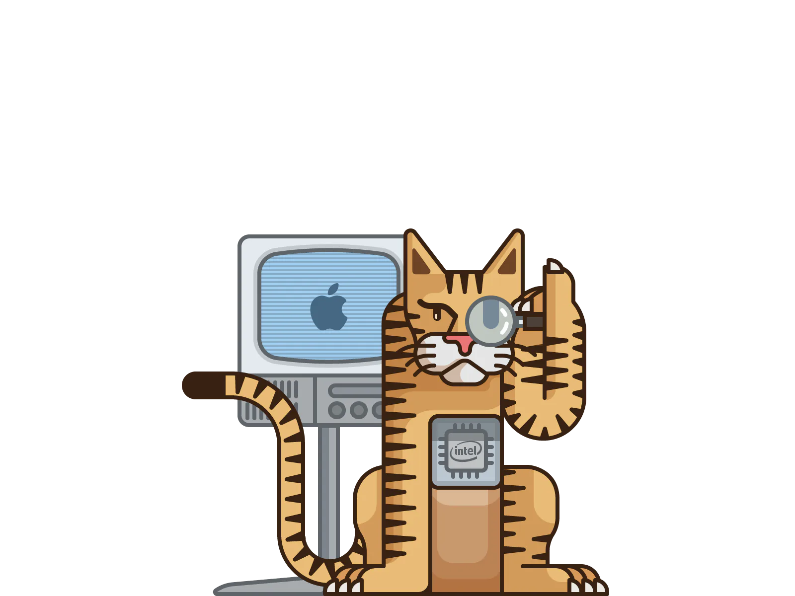 Nhìn lại 17 năm lịch sử của macOS qua các hình ảnh minh hoạ đáng yêu