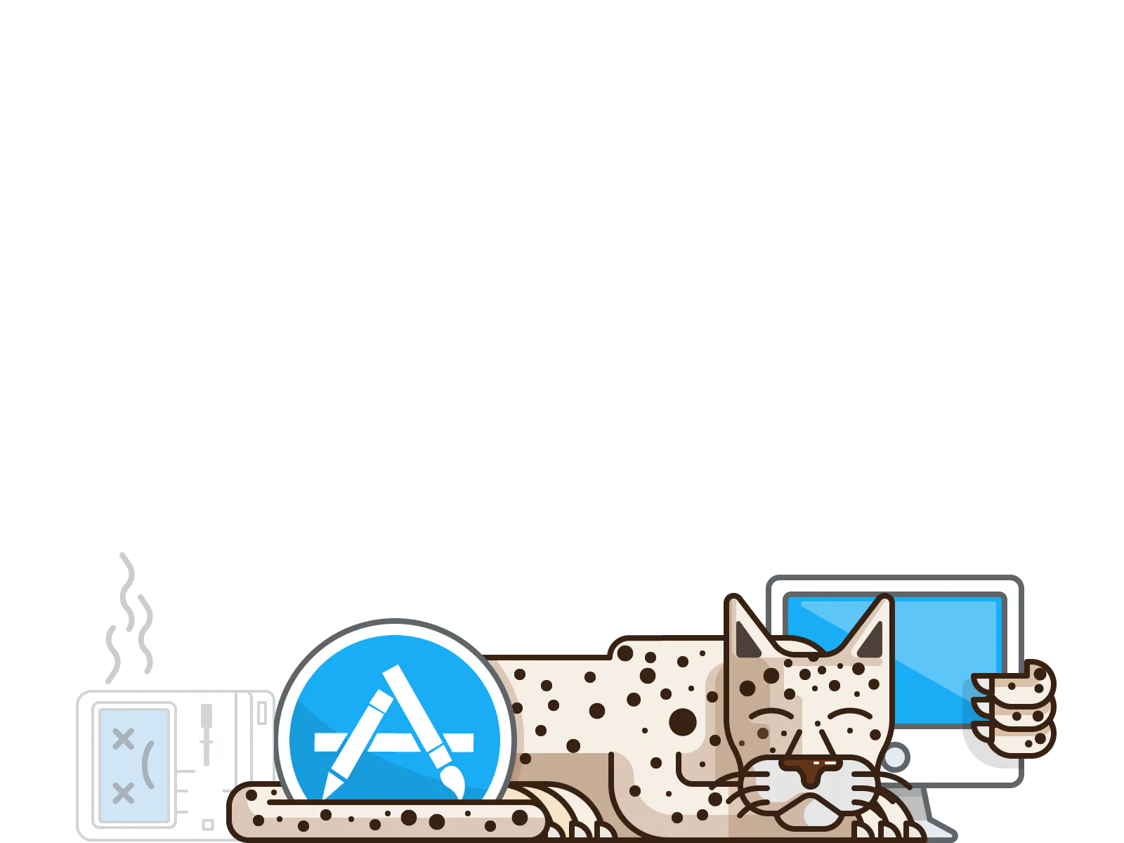 Nhìn lại 17 năm lịch sử của macOS qua các hình ảnh minh hoạ đáng yêu