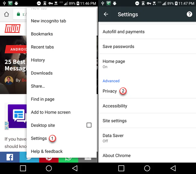 9 Cài đặt nâng cao giúp bạn làm chủ Chrome trên Android