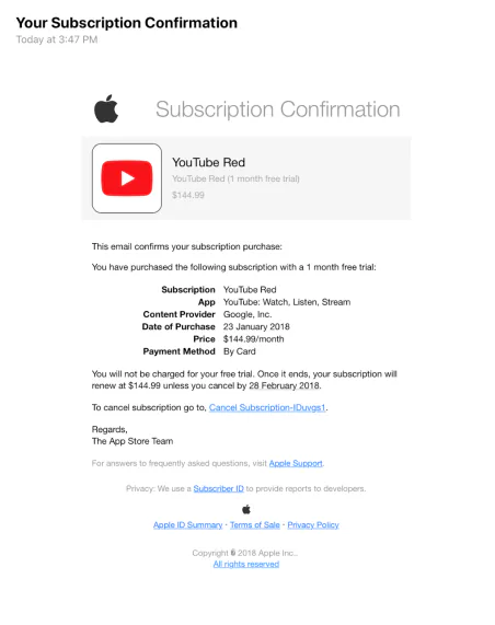 Apple lên tiếng cảnh báo người dùng về tình trạng email lừa đảo xuất hiện tràn lan trên App Store
