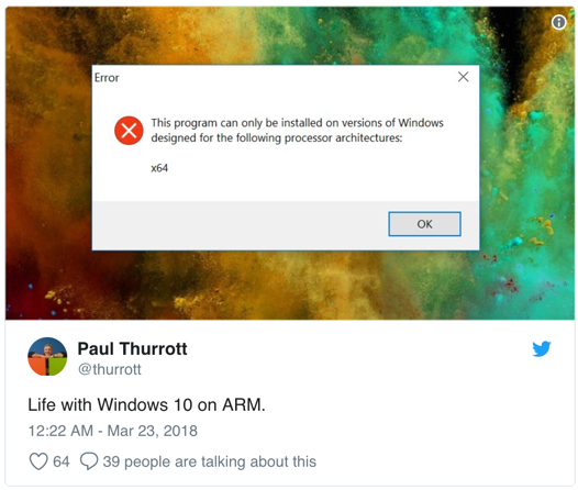 Windows 10 ARM đời đầu: Vẫn còn đắt và nhiều hạn chế