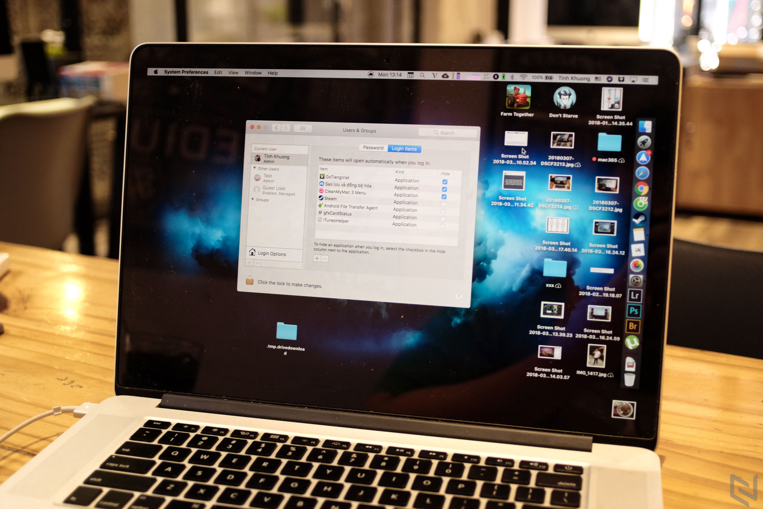 Làm quen Mac - Tắt, tạm hoãn bớt các ứng dụng chạy nền khi vừa mở máy Mac