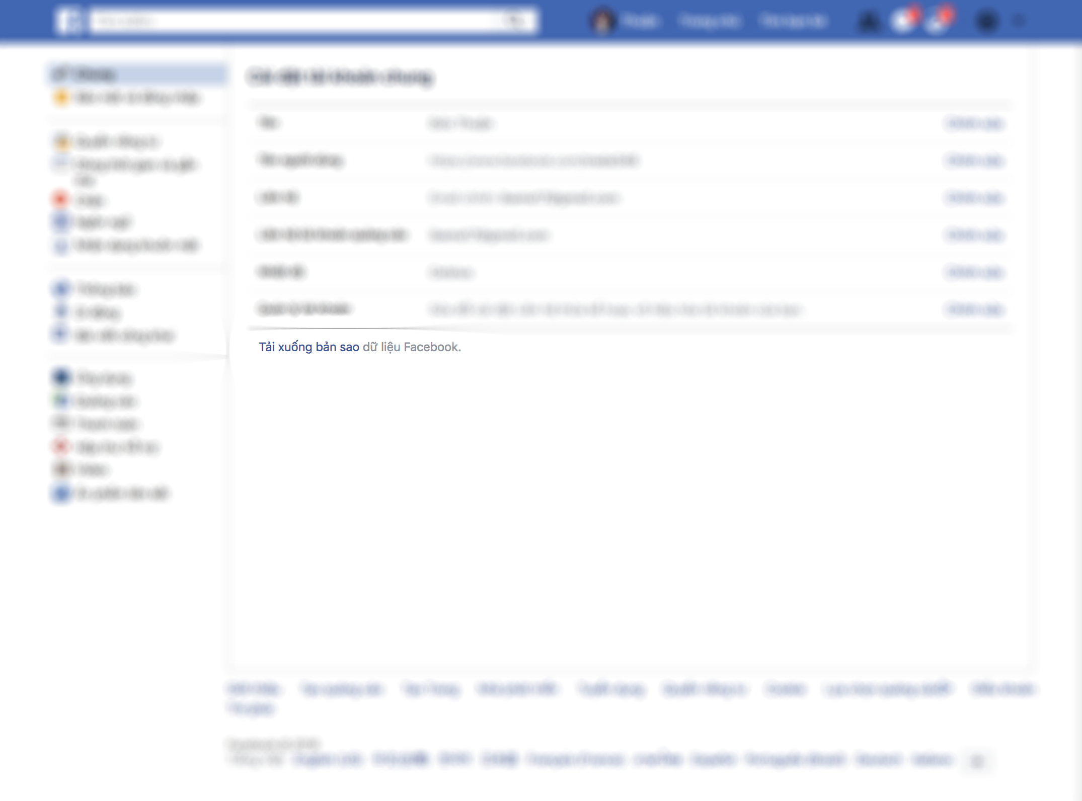 Gói gọn trong 5 mục, Facebook đã lấy được thông tin gì từ bạn?