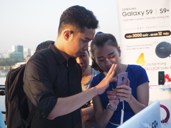 FPT Shop tổ chức buổi trải nghiệm quay Slowmotion 960fps trên Galaxy S9|S9+ hoành tráng cho Samfan