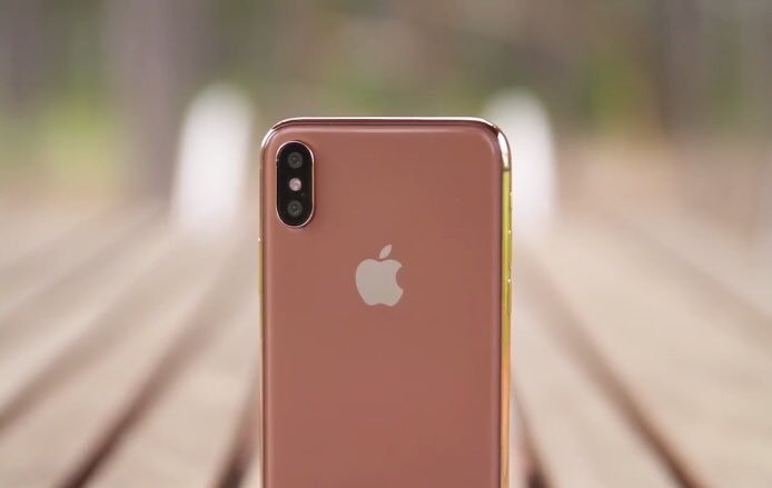 Đây có thể là màu mới của iPhone X 2018?