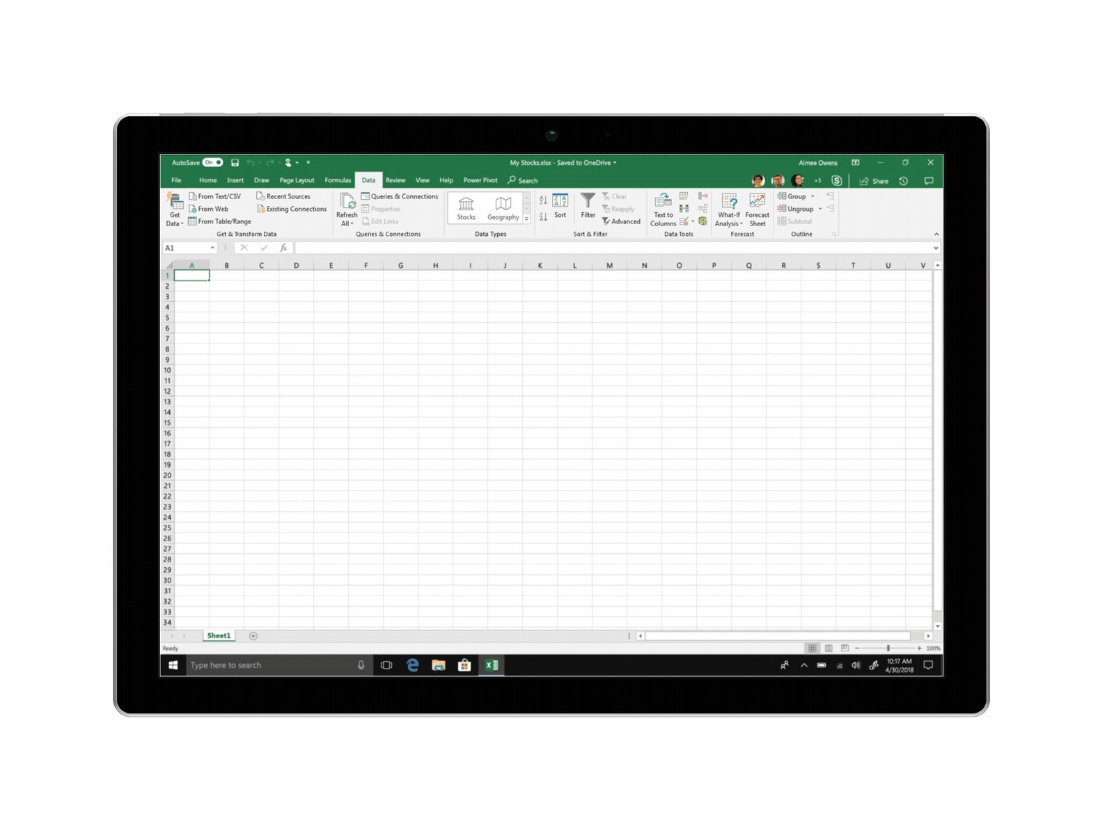 Microsoft Office cập nhật đưa dữ liệu kiểu dữ liệu AI vào Excel