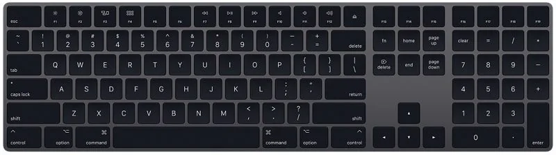 Apple bắt đầu bán lẻ Magic Keyboard, Magic Mouse 2 và Magic Trackpad 2 phiên bản màu "xám không gian"