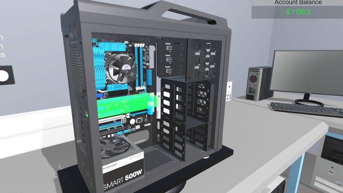 Tự tay xây dựng máy tính chơi game ảo với PC Building Simulator