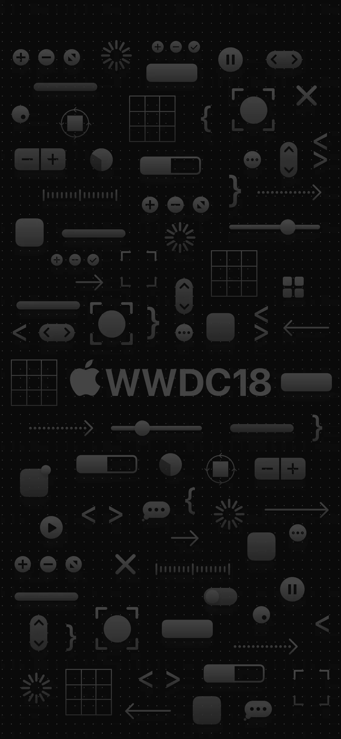 Wallpaper đẹp cho iDevice: Hình nền WWDC 2018