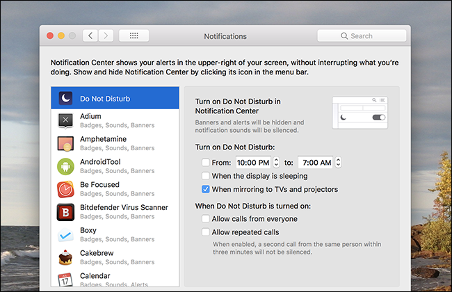 Thủ thuật Mac - Tắt thông báo phiền phức trên Mac của bạn