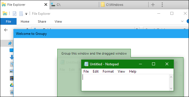 Làm sao để có thanh tab ở File Explorer trên Windows 10