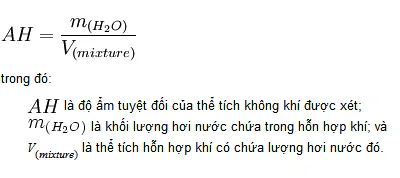 Độ ẩm không khí là gì? Nếu nói độ ẩm 100% nó có nghĩa là không khí đã trở thành nước hay không?