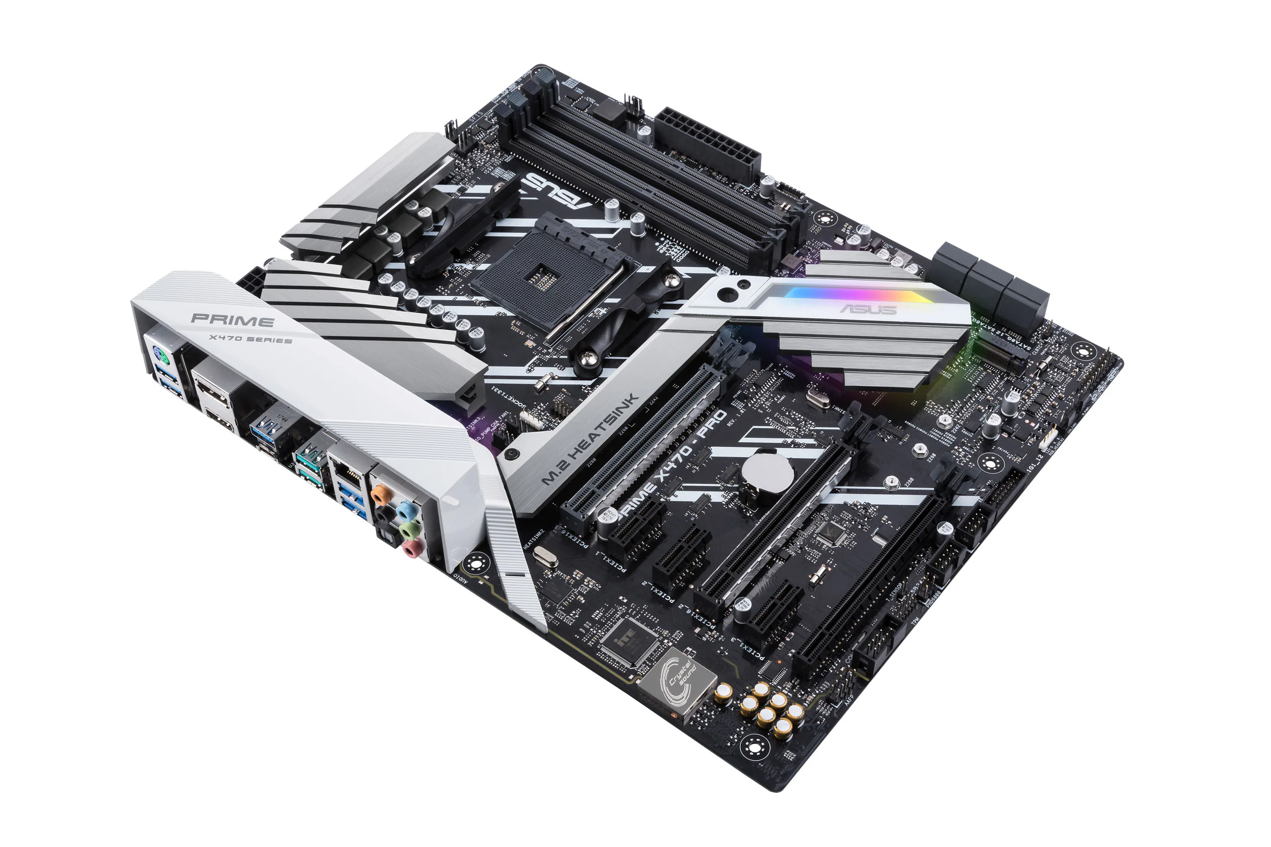 ASUS ra mắt dòng sản phẩm bo mạch chủ AMD X470 Series