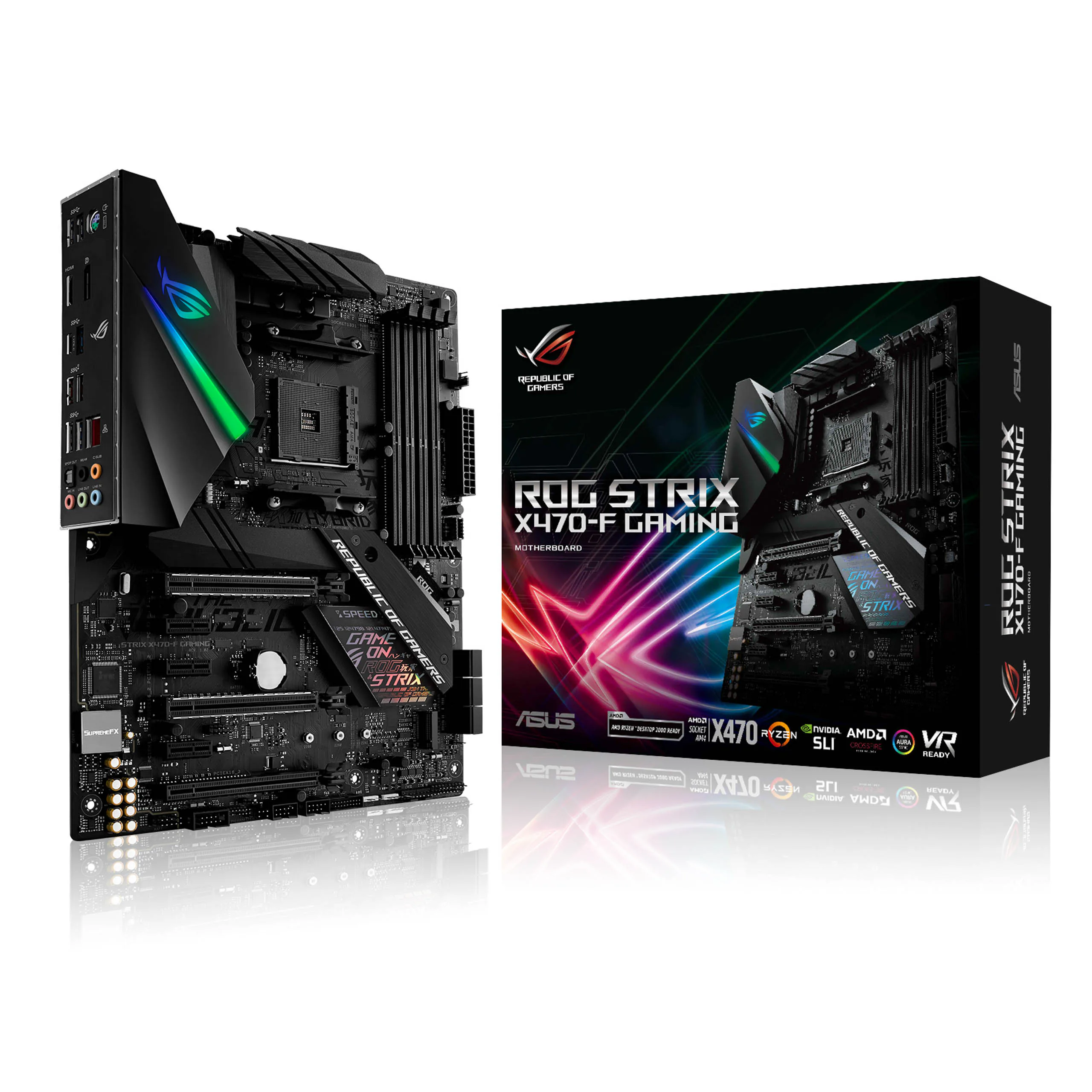 ASUS ra mắt dòng sản phẩm bo mạch chủ AMD X470 Series