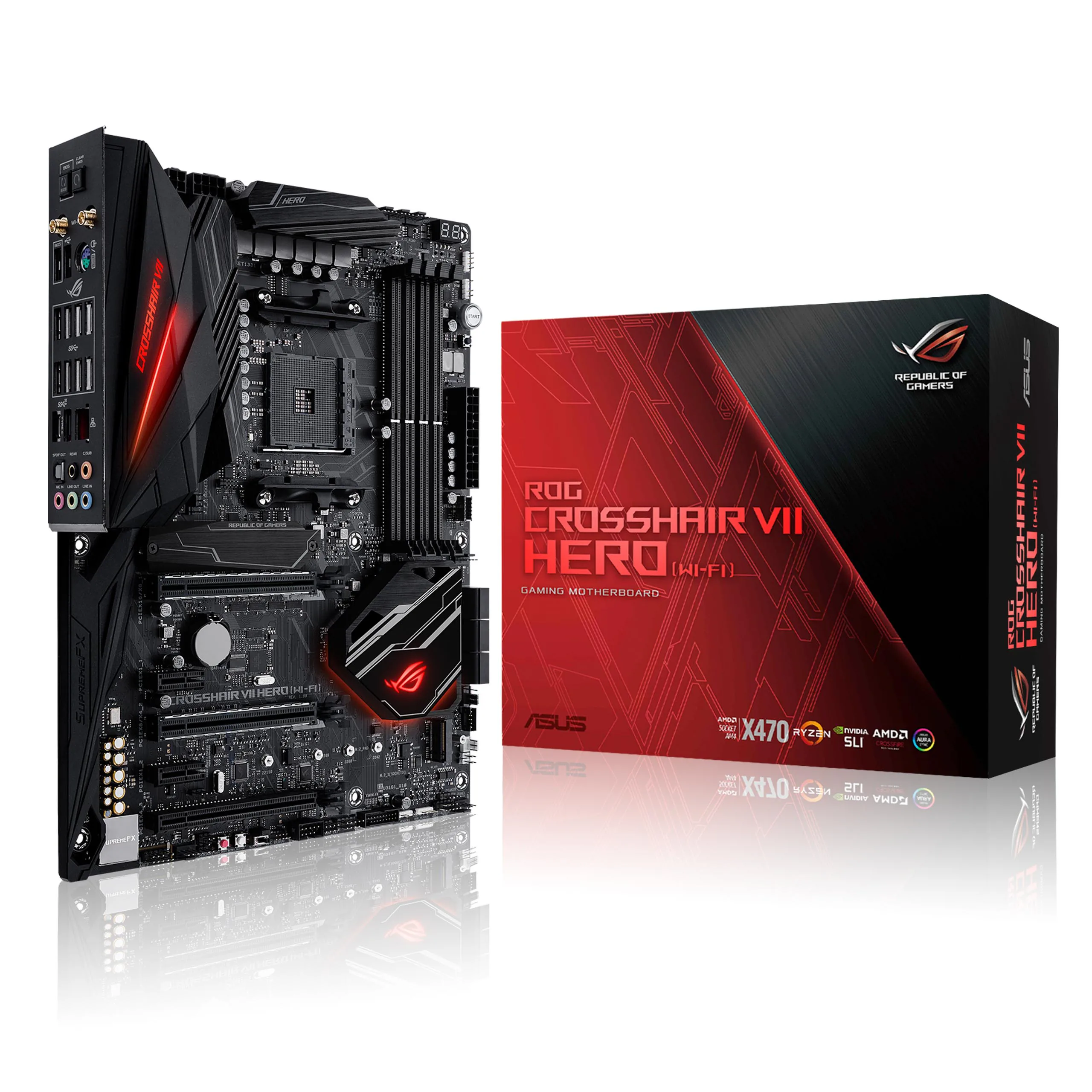 ASUS ra mắt dòng sản phẩm bo mạch chủ AMD X470 Series