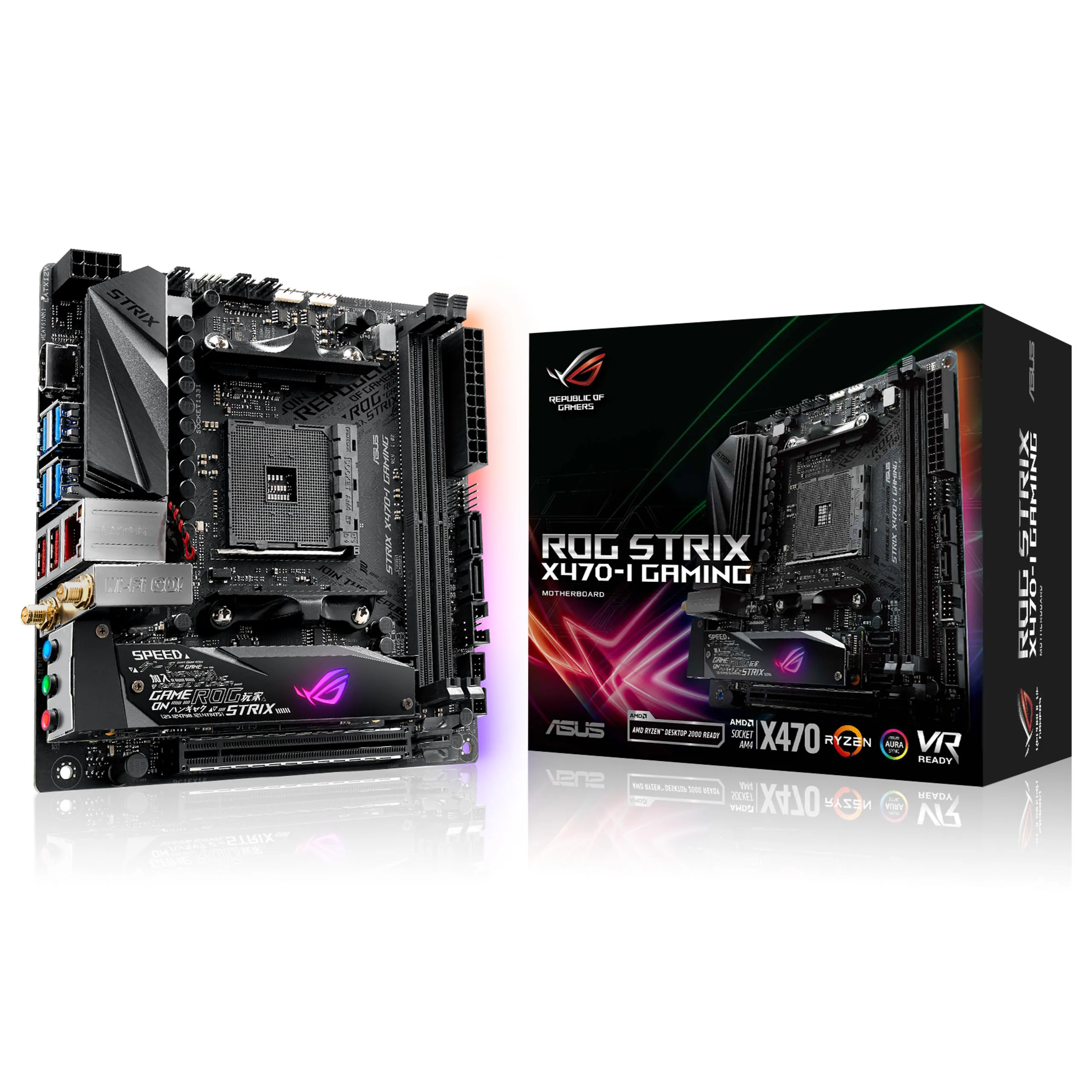 ASUS ra mắt dòng sản phẩm bo mạch chủ AMD X470 Series