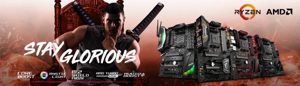 MSI giới thiệu loạt sản phẩm bo mạch chủ mới sử dụng chipset AMD X470