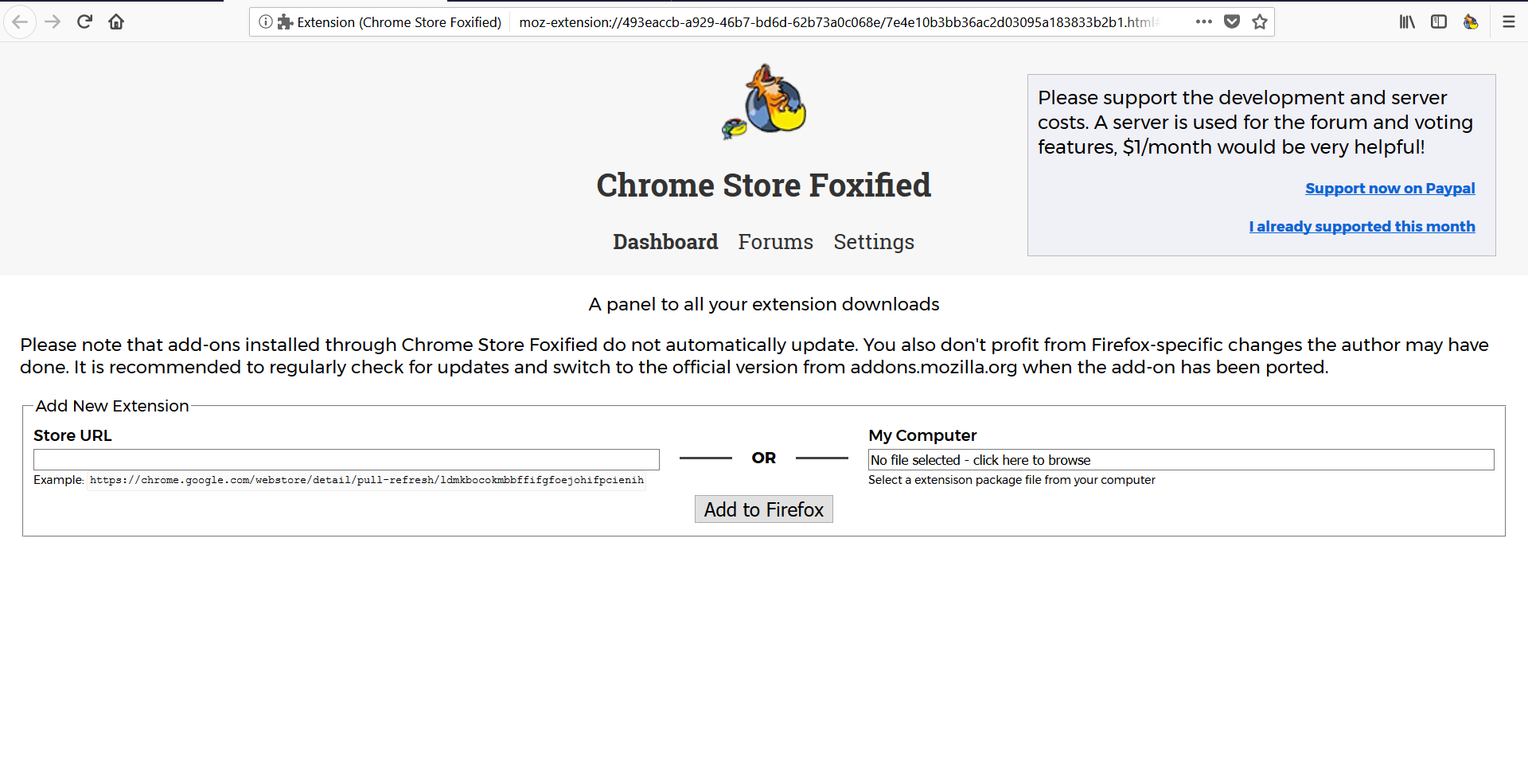 Thủ thuật - Cài đặt bất kì extension của Chrome trên trình duyệt Mozilla Firefox