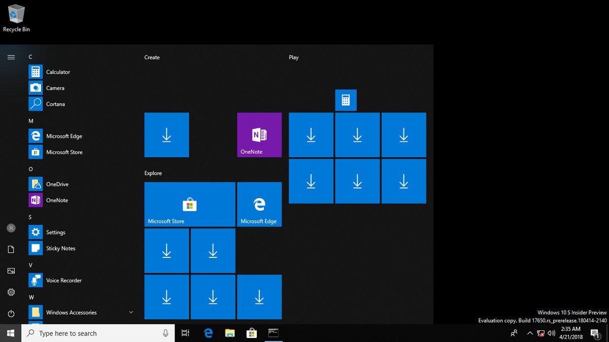 Microsoft đang phát triển Windows 10 dành cho máy có ổ cứng hạn hẹp, tên mã Lean edition