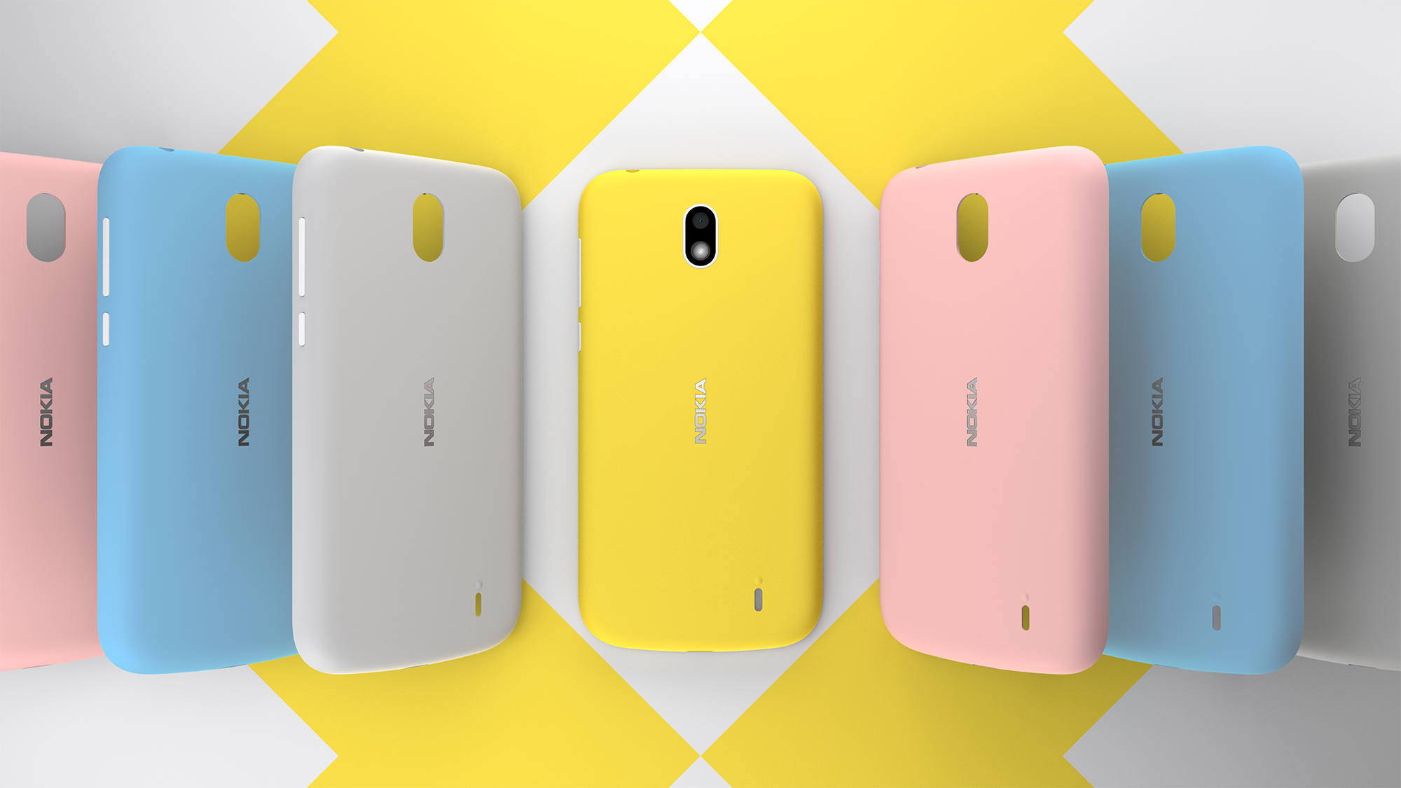 Nokia giới thiệu chiếc smartphone giá rẻ, có thể thay được nắp lưng nhiều màu sắc