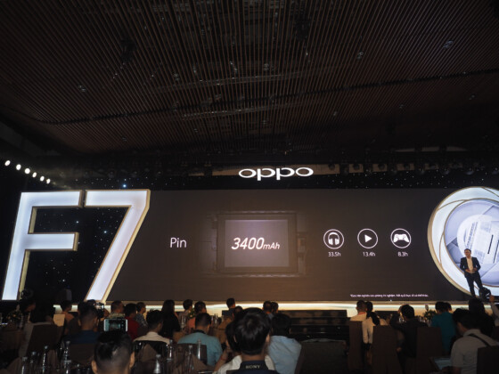 OPPO F7 chính thức được giới thiệu tại thị trường Việt Nam với giá từ 7.990.000