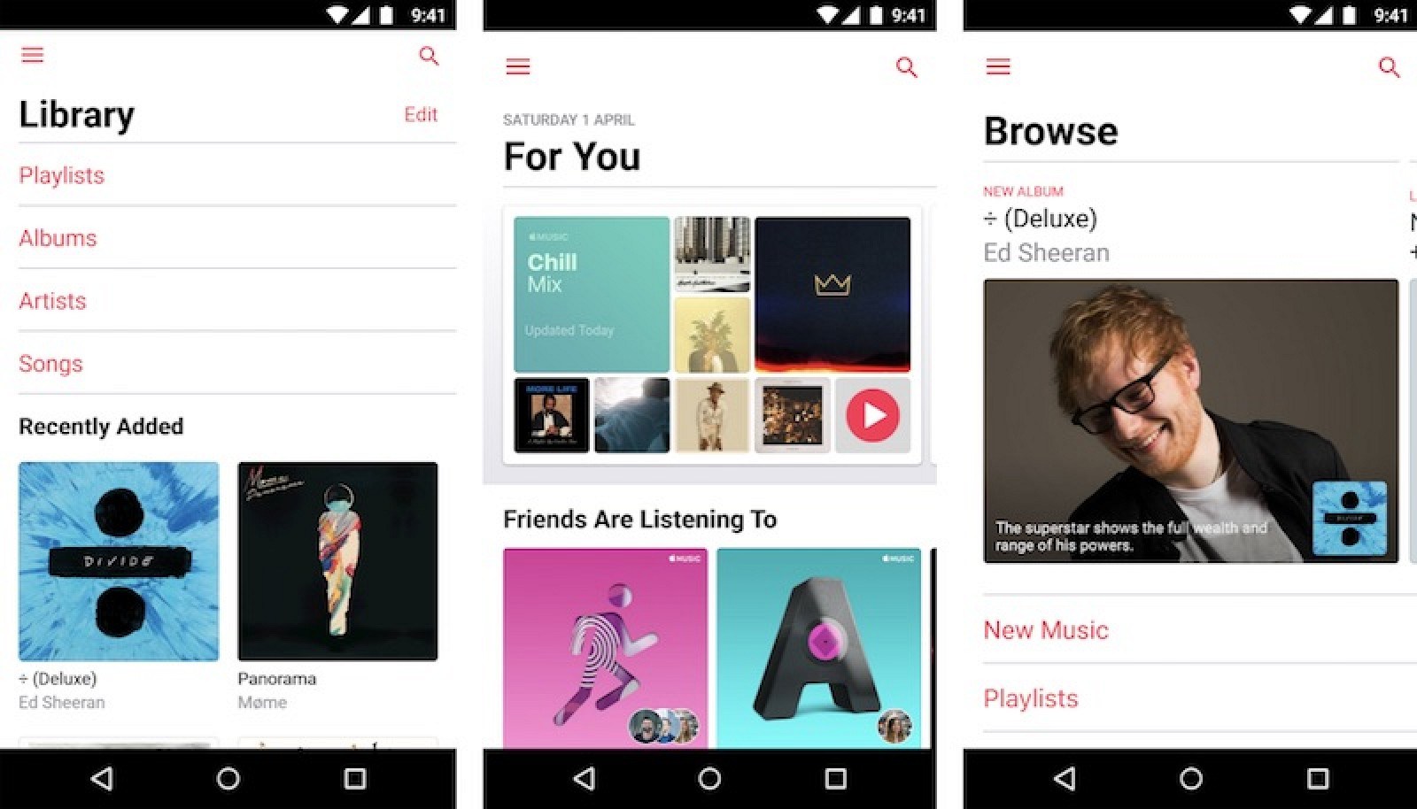 Apple Music dành cho Android được cập nhật đem lại trải nghiệm video âm nhạc mới