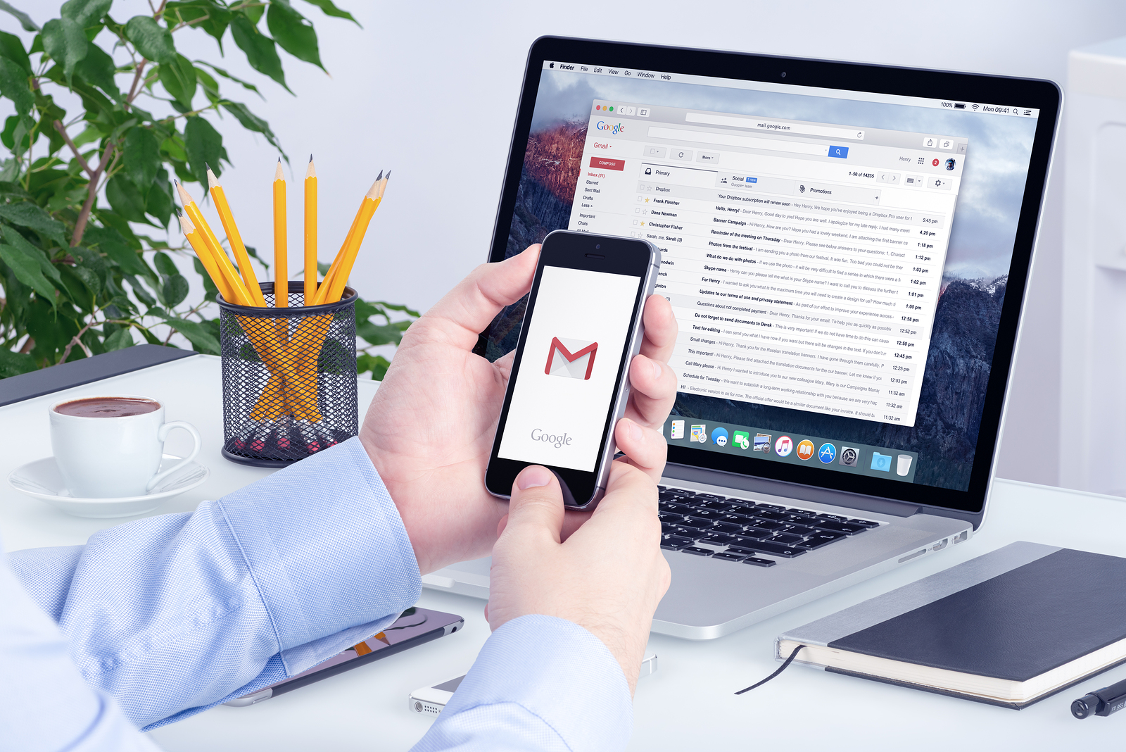 Ứng dụng Gmail của Google hiện tại đã có thể hiển thị các trang web động