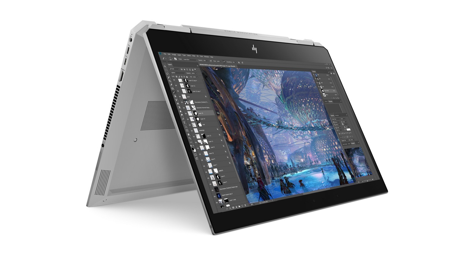 Laptop HP ZBook Studio x360 G5: tích hợp CPU Xeon 6 nhân, màn hình cảm ứng gập 360 độ