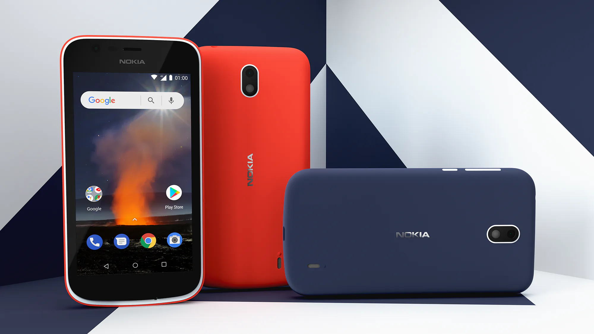 Nokia giới thiệu chiếc smartphone giá rẻ, có thể thay được nắp lưng nhiều màu sắc