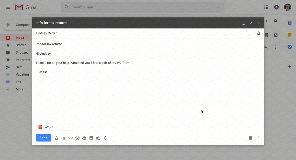 Google thay đổi giao diện mới cho Gmail: Chế độ bí mật, hoãn thời gian thông báo và nhiều hơn nữa