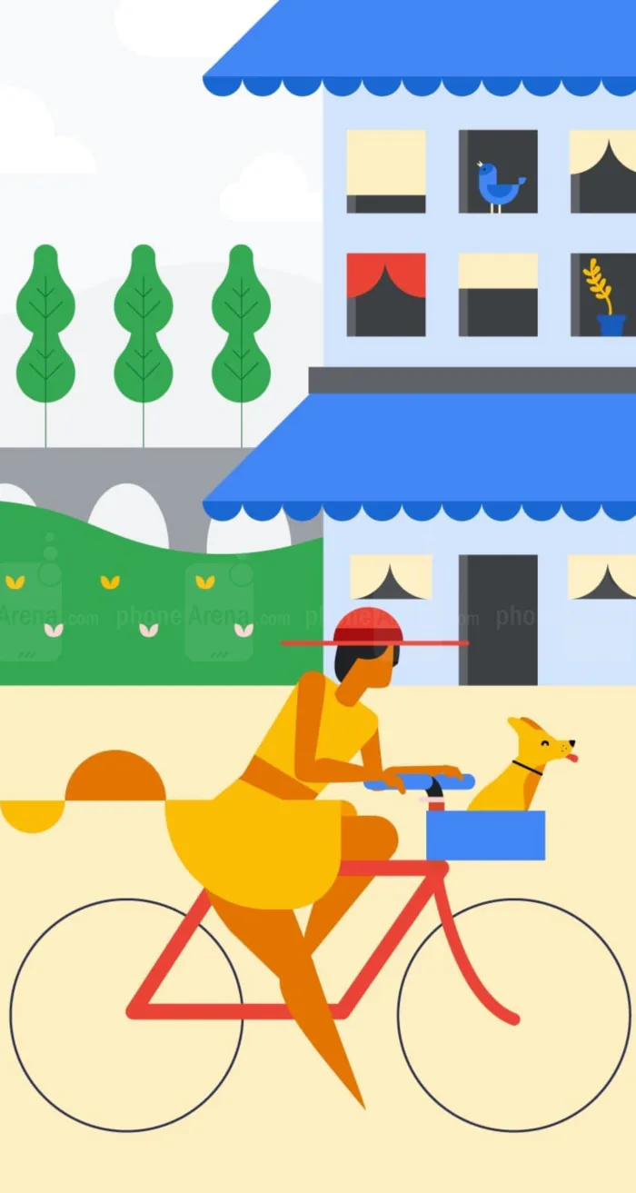 Cùng dự đoán tên gọi của Android P với bộ hình nền chủ đề mùa xuân đến từ Google