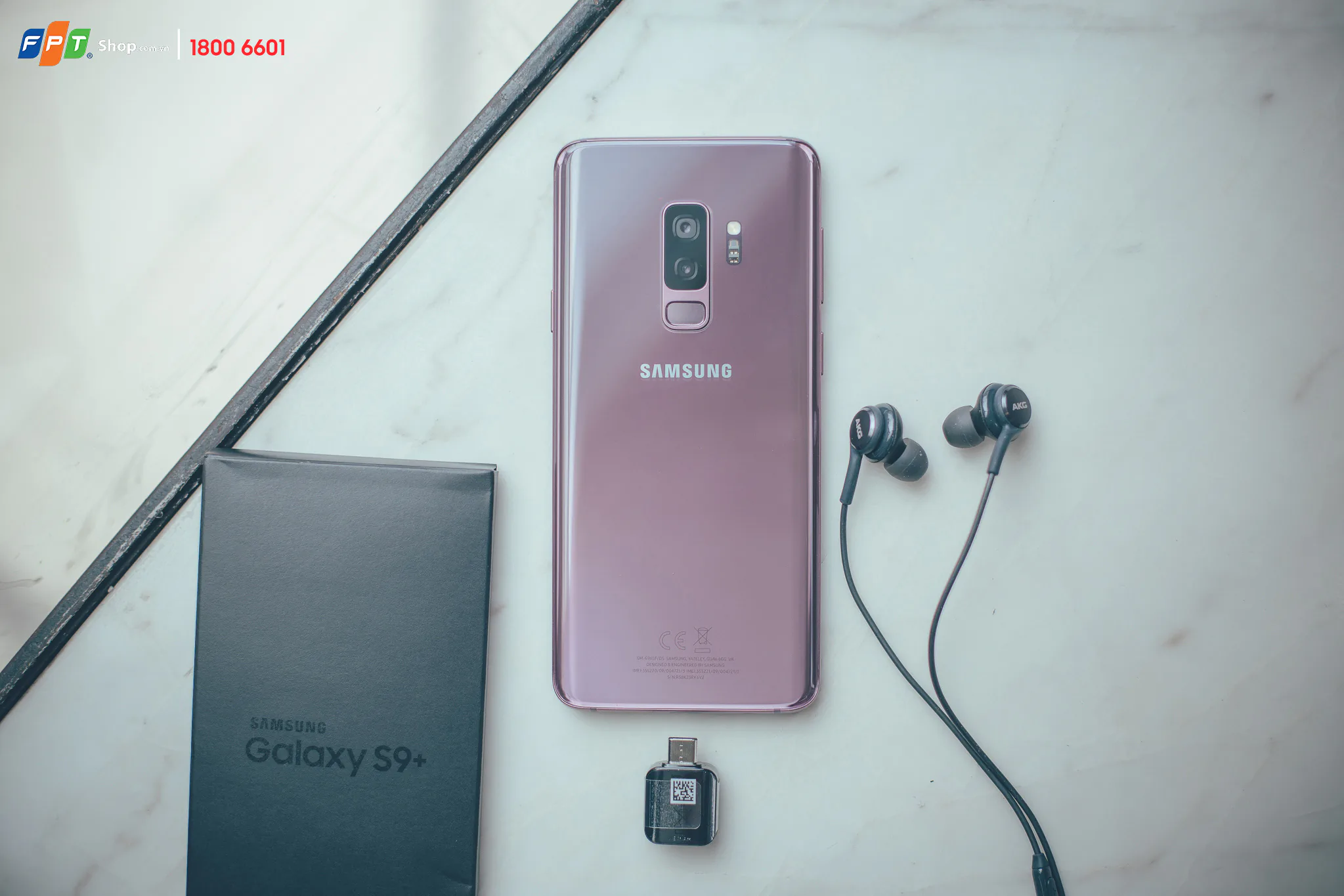 Samsung Galaxy S9+ 128GB màu tím lí lắc bắt đầu được bán ra độc quyền tại FPT Shop
