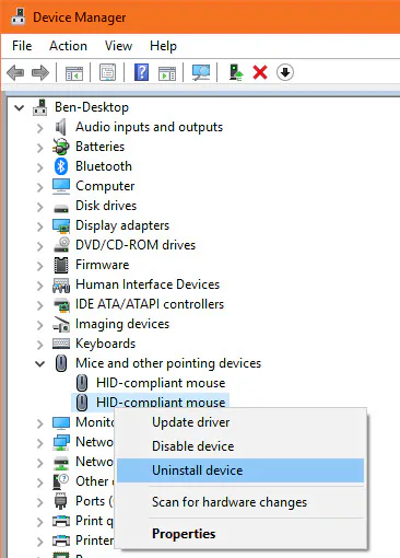 Thủ thuật - Sửa lỗi double-click chuột trên Windows