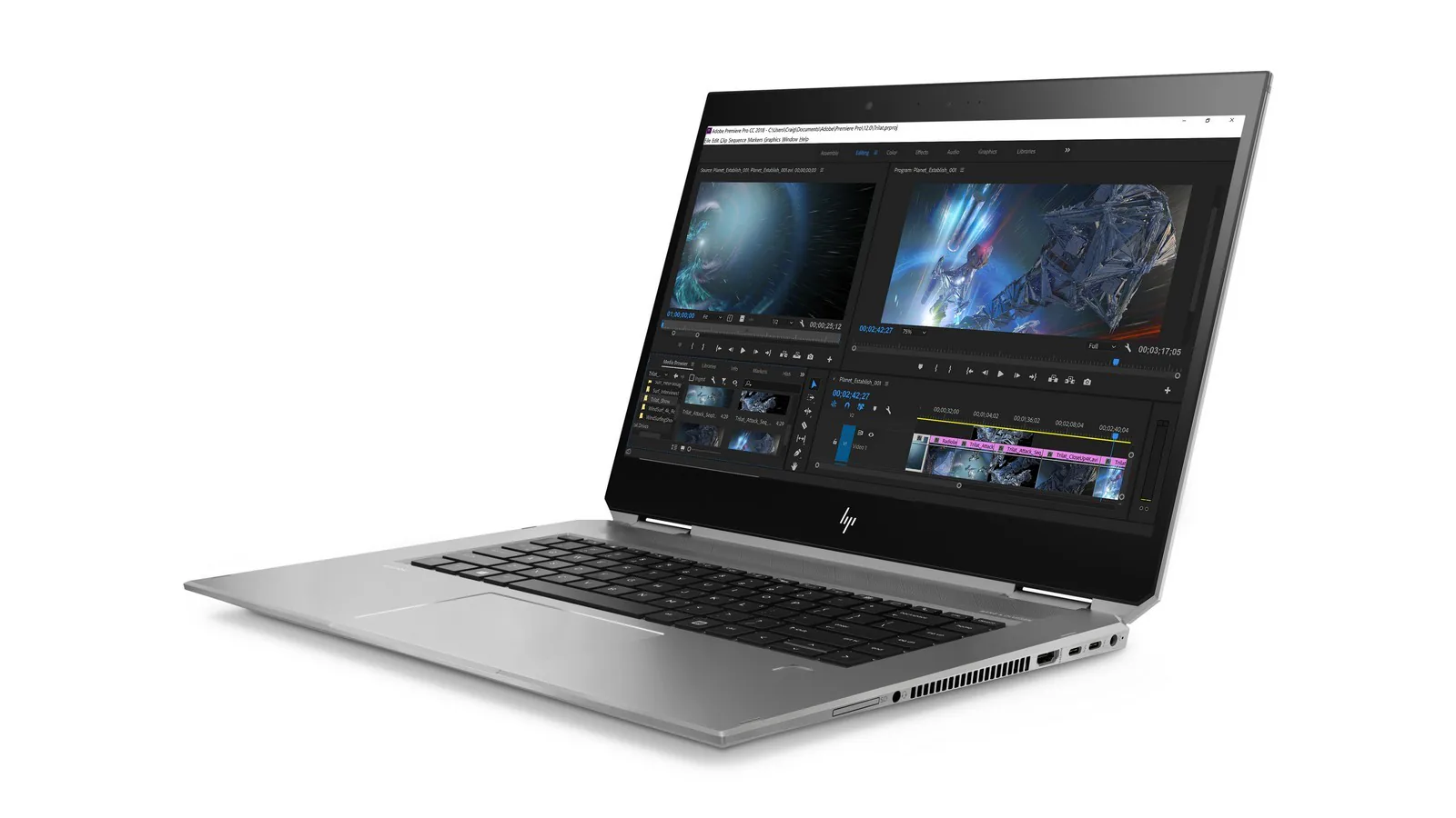 Laptop HP ZBook Studio x360 G5: tích hợp CPU Xeon 6 nhân, màn hình cảm ứng gập 360 độ