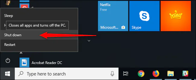 Cách khắc phục tình trạng Windows 10 không tắt nguồn hoàn toàn