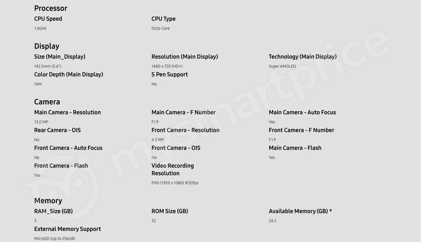 Lộ thông tin cấu hình đầy đủ Galaxy J6 (2018)