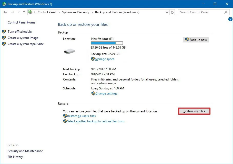 Thủ thuật - Khôi phục tập tin các nhân bị mất sau khi nâng cấp lên Windows 10
