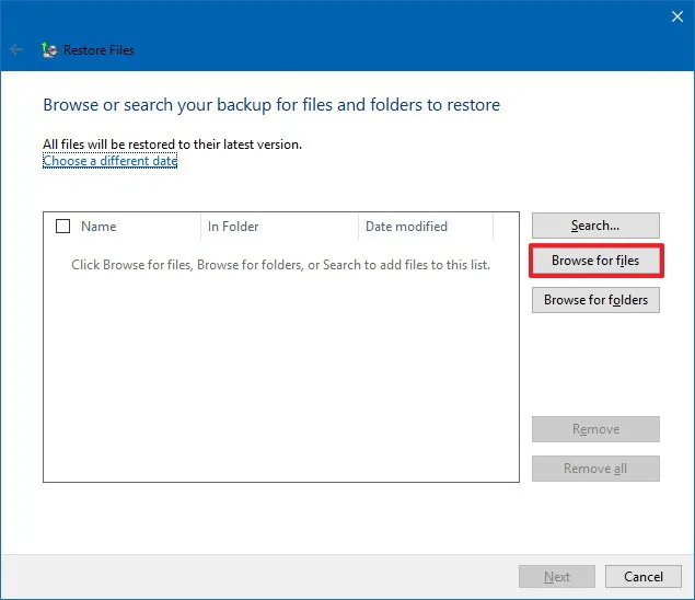 Thủ thuật - Khôi phục tập tin các nhân bị mất sau khi nâng cấp lên Windows 10