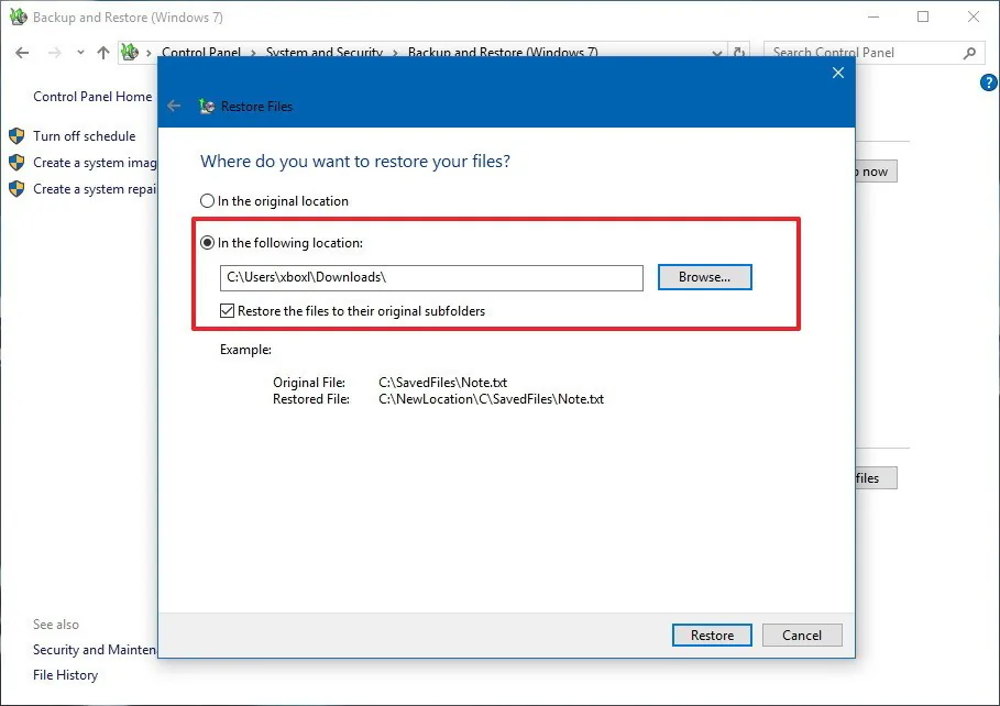 Thủ thuật - Khôi phục tập tin các nhân bị mất sau khi nâng cấp lên Windows 10