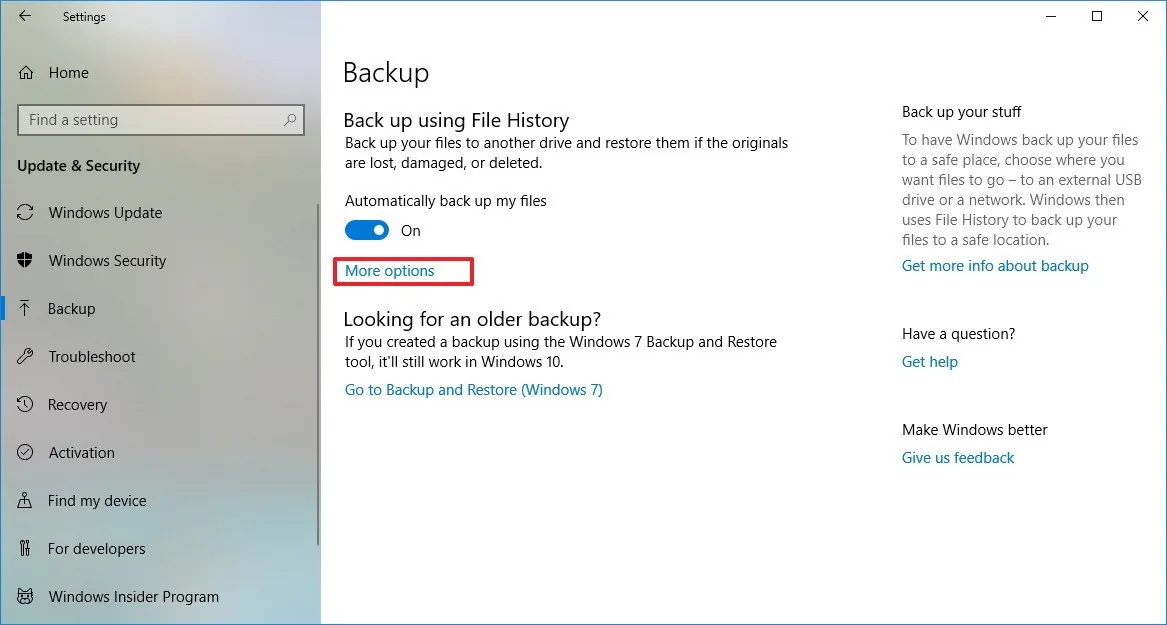 Thủ thuật - Khôi phục tập tin các nhân bị mất sau khi nâng cấp lên Windows 10