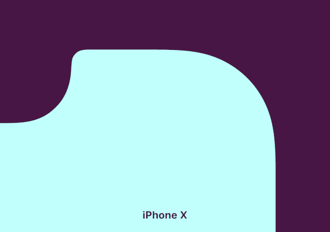 Lí do "tai thỏ" trên iPhone X luôn đẹp hơn trên những chiếc điện thoại Android: Đường cong