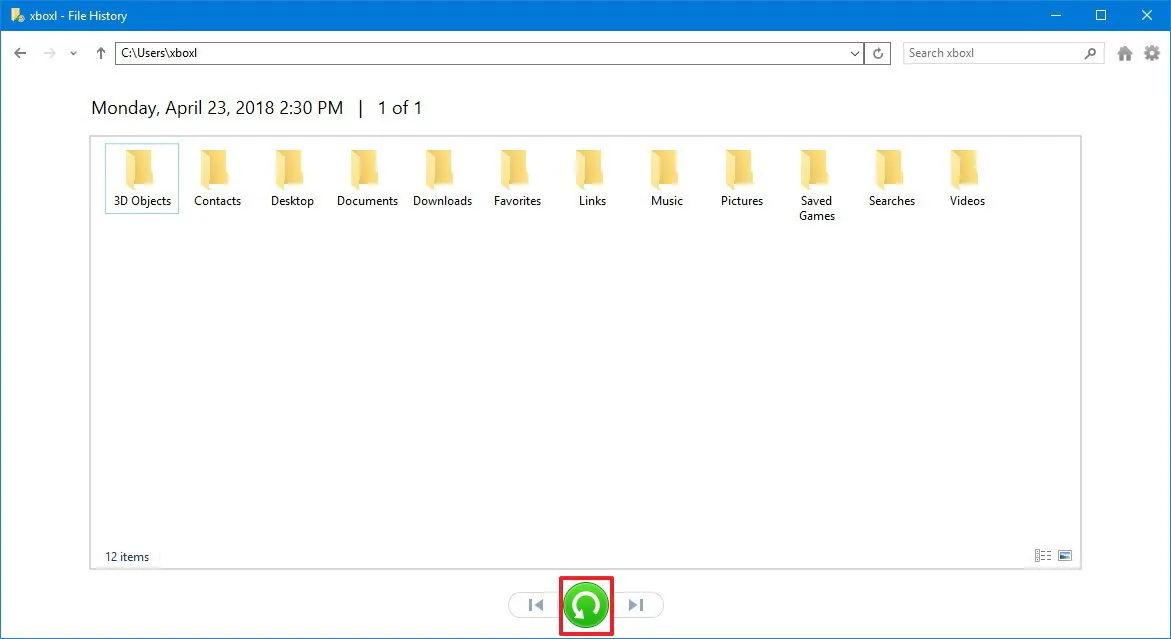 Thủ thuật - Khôi phục tập tin các nhân bị mất sau khi nâng cấp lên Windows 10
