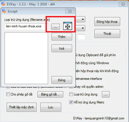 EVKey - Bộ gõ tiếng việt hoàn hảo loại bỏ các lỗi khó chịu trên Unikey
