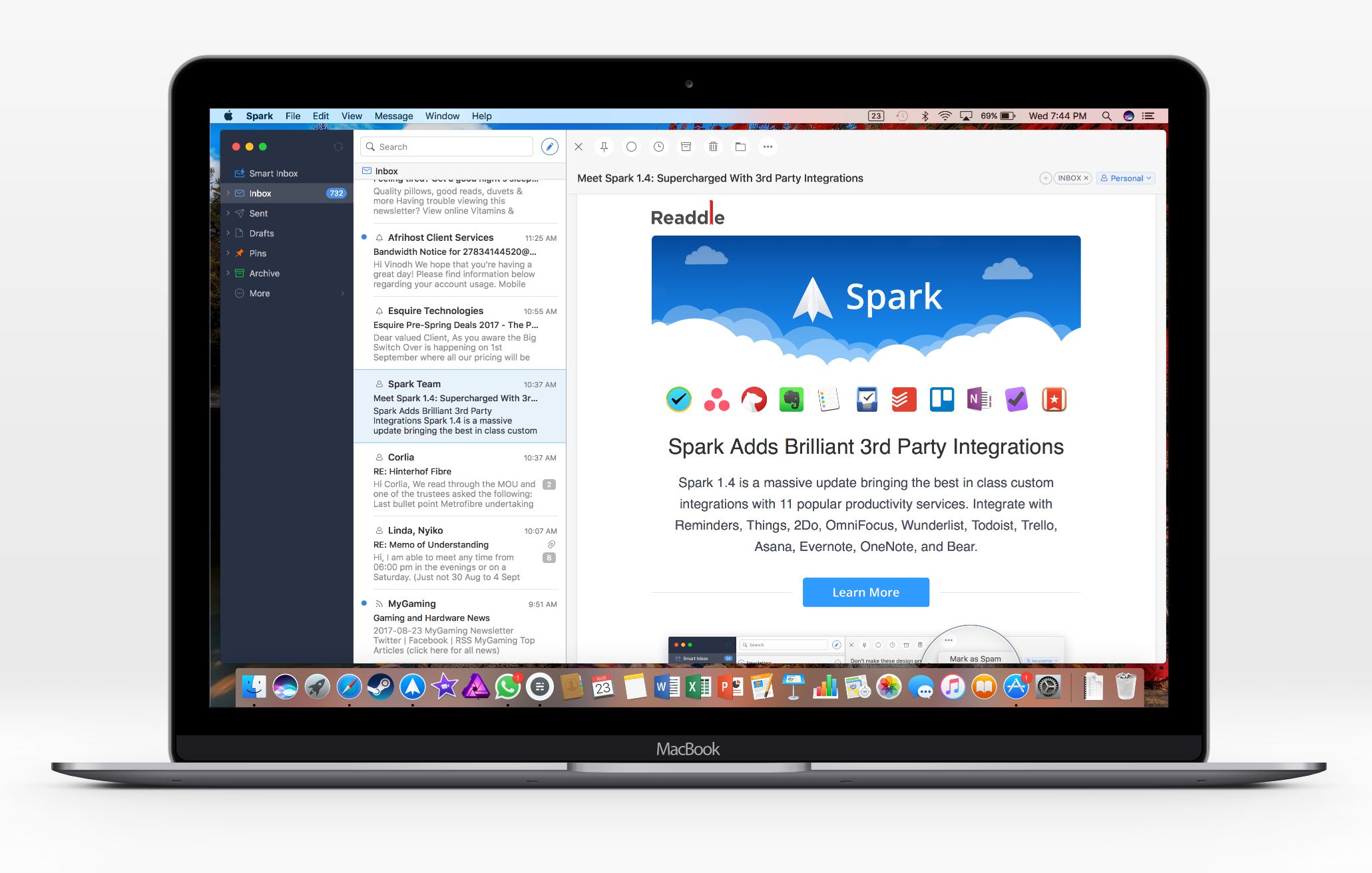 Mời tải về Spark 2.0, ứng dụng mail tuyệt vời nhất của hệ sinh thái Apple