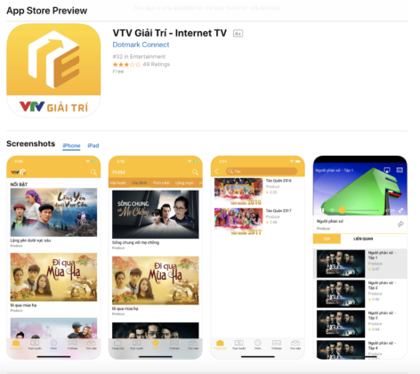 VTV Giải Trí cung cấp kho phim truyền hình và chương trình giải trí khổng lồ xem miễn phí online