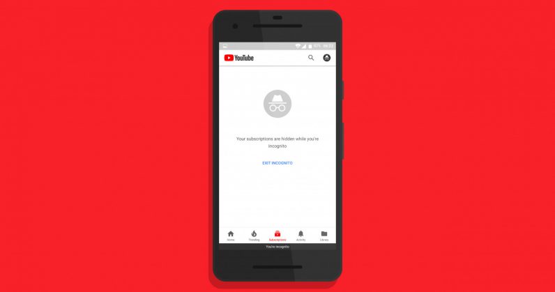 Youtube sắp có chế độ ẩn danh học hỏi từ Chrome